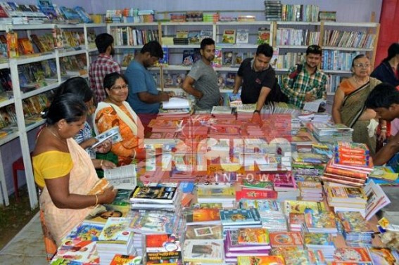 Book sale in 6 days of Agartala Book fair crosses 60 lakh